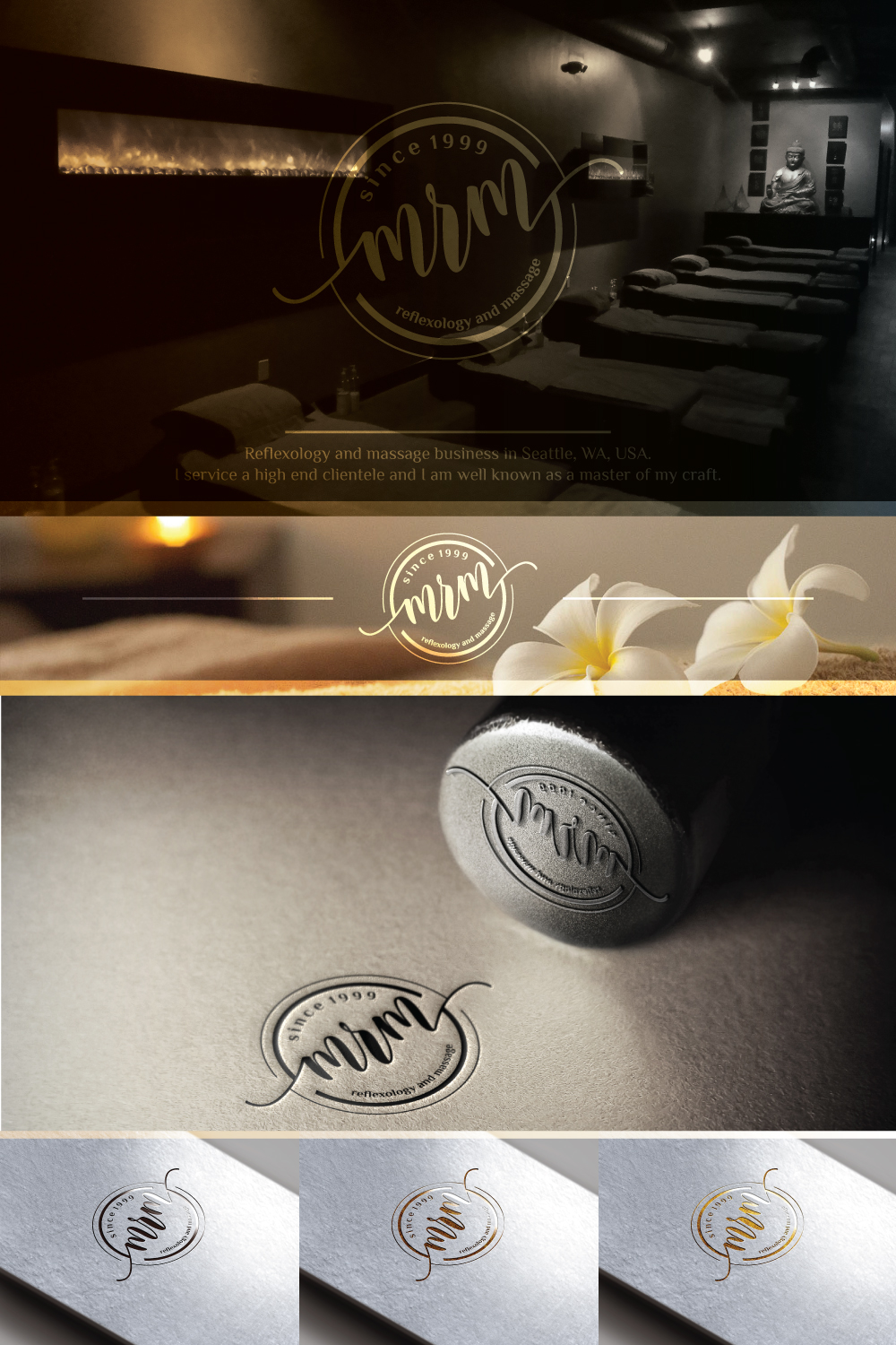 Logo-Design von Artalian für Master Reflexology & Massage | Design: #12233108