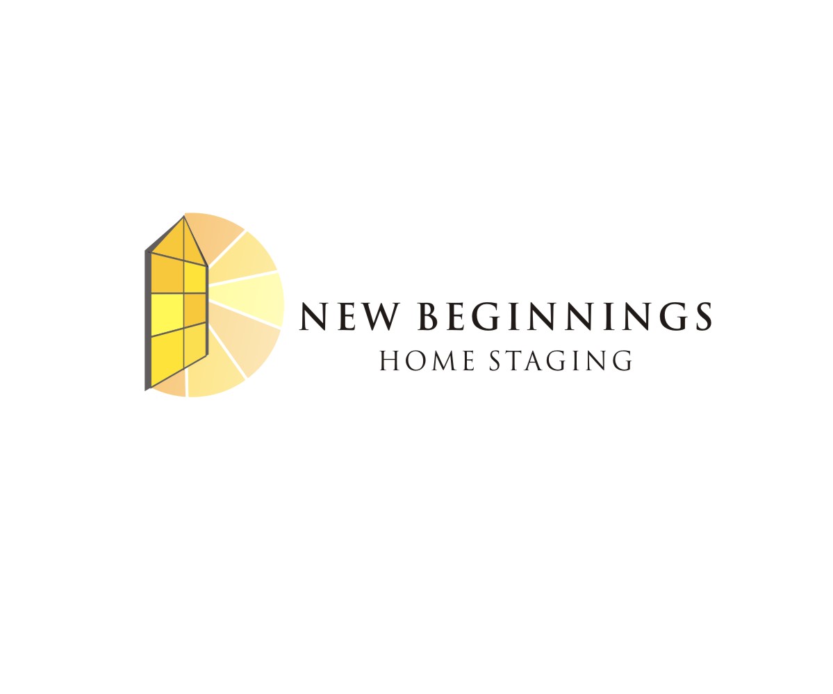 Logo Design by Falguni for New Beginnings Home Staging | Design #12406875