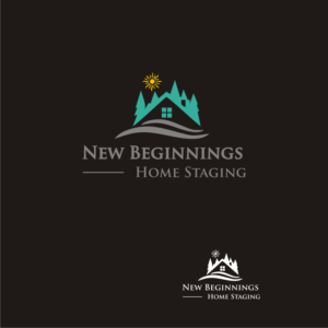 Logo Design by tjahyoahmad™ for New Beginnings Home Staging | Design: #12344974