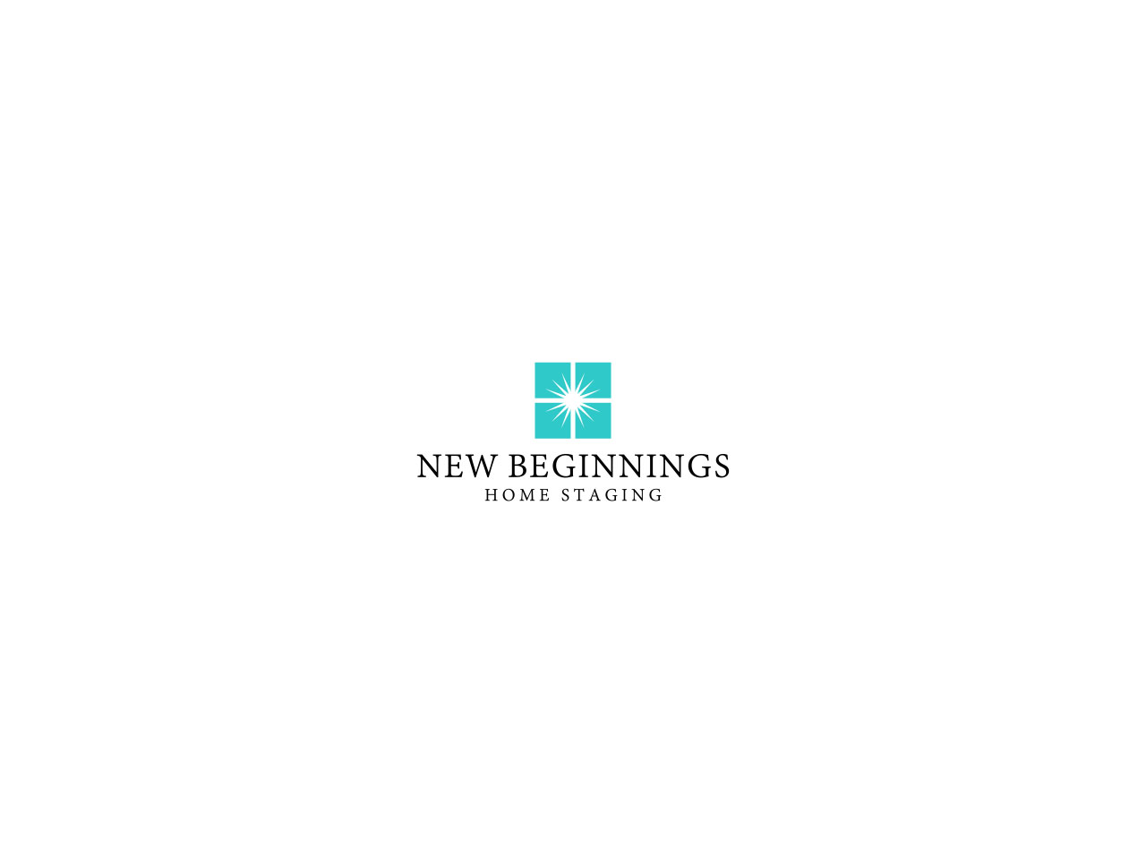 Logo Design by Mosoti for New Beginnings Home Staging | Design #12426354
