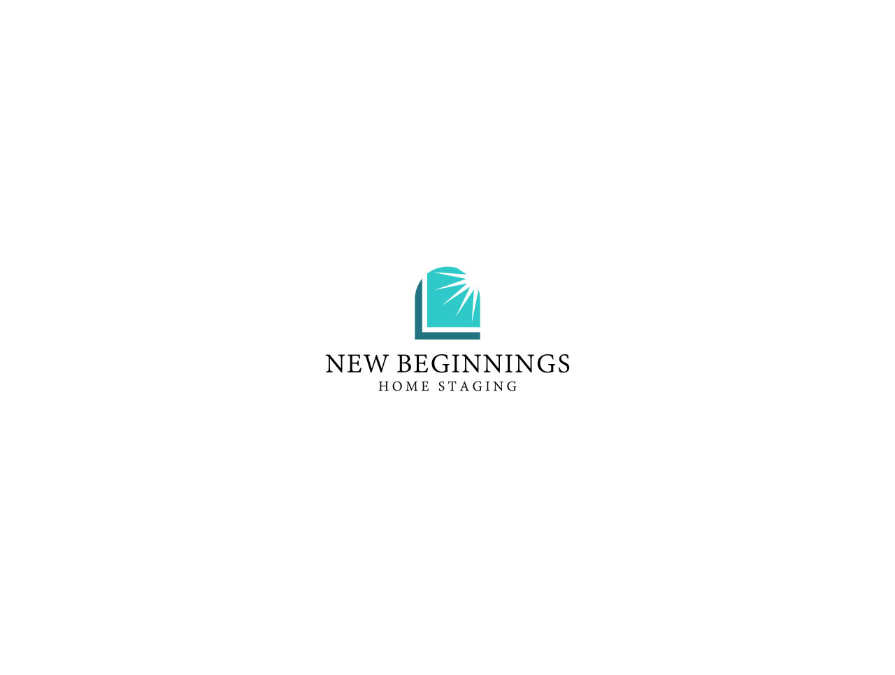 Logo Design by Mosoti for New Beginnings Home Staging | Design #12426461