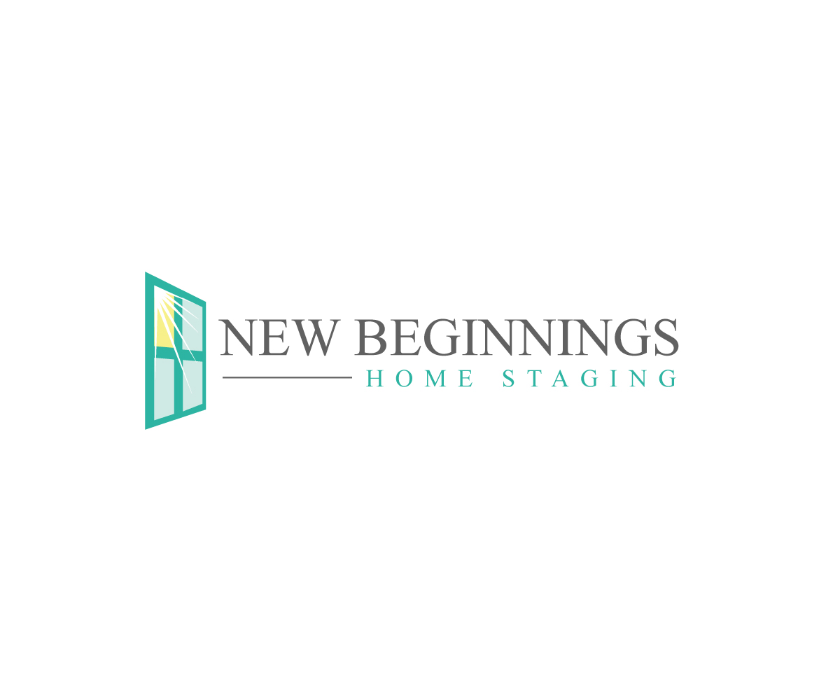 Diseño de Logo por Graphiczone para New Beginnings Home Staging | Diseño #12432981