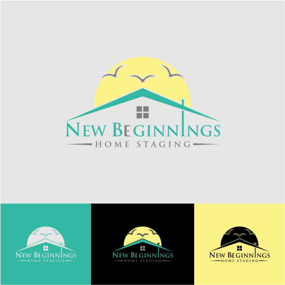 Logo Design by pringlebermudez23 for New Beginnings Home Staging | Design #12442815
