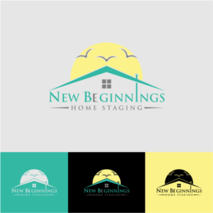 Logo Design by pringlebermudez23 for New Beginnings Home Staging | Design: #12442815