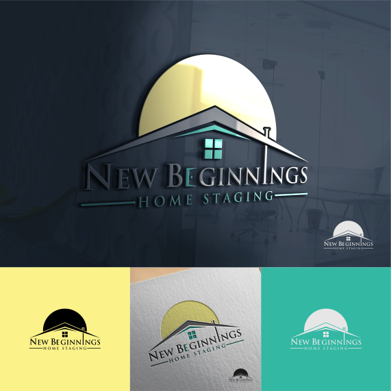 Logo Design by pringlebermudez23 for New Beginnings Home Staging | Design #12442973