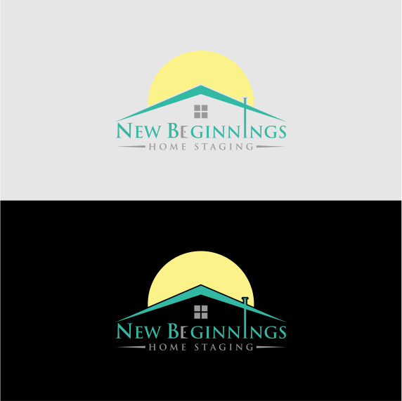 Logo Design by pringlebermudez23 for New Beginnings Home Staging | Design #12449732