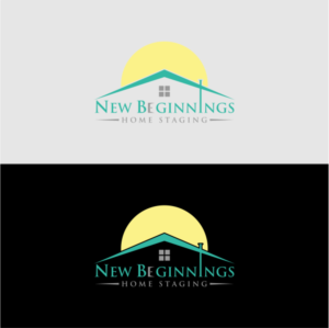 Logo Design by pringlebermudez23 for New Beginnings Home Staging | Design: #12449732