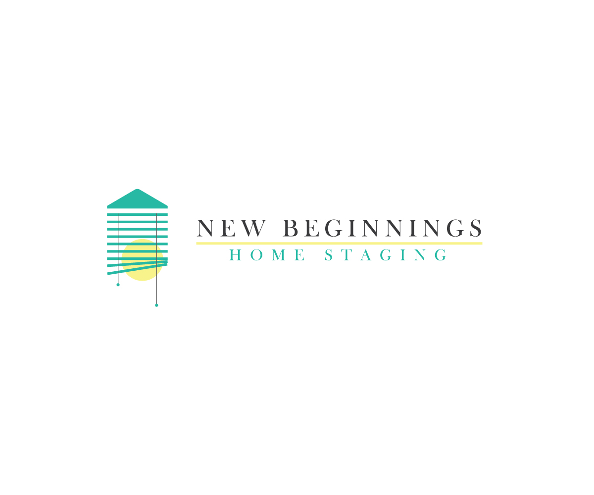 Logo Design by atutdesigns for New Beginnings Home Staging | Design #12348722