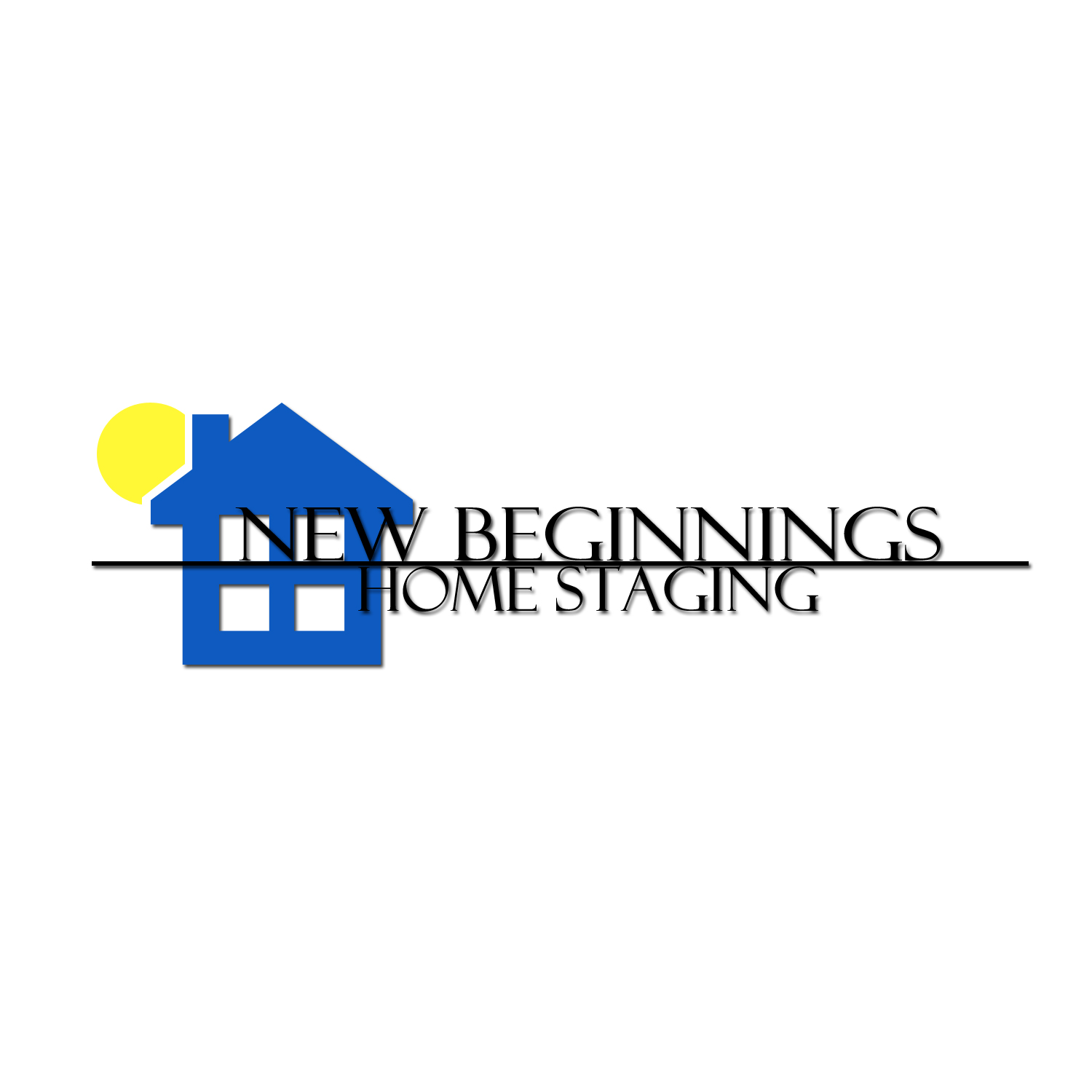 Logo Design by tebogofid for New Beginnings Home Staging | Design #12380348