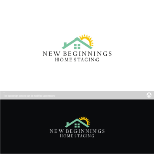 Logo Design by MBARO for New Beginnings Home Staging | Design #12436720