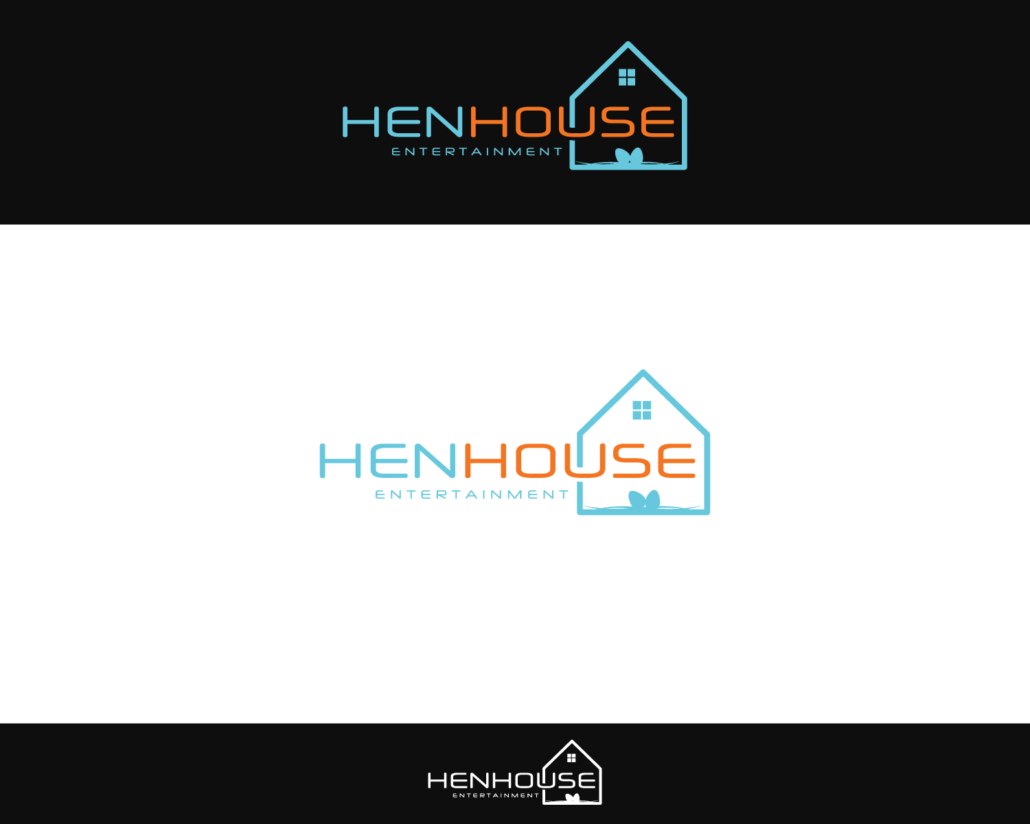 Logo Design by Atec for HenHouse Entertainment | Design #12160661