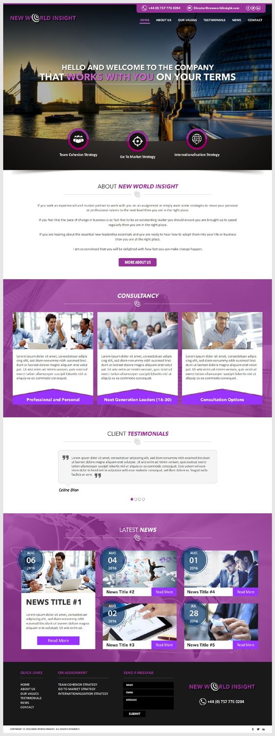 Web-Design von -Marc- für dieses Projekt | Design #12187709