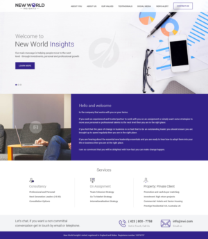 Web-Design von nzdesigners für dieses Projekt | Design: #12315129