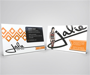 Jalie Business Card | Business Card Design by Cheeky Creative