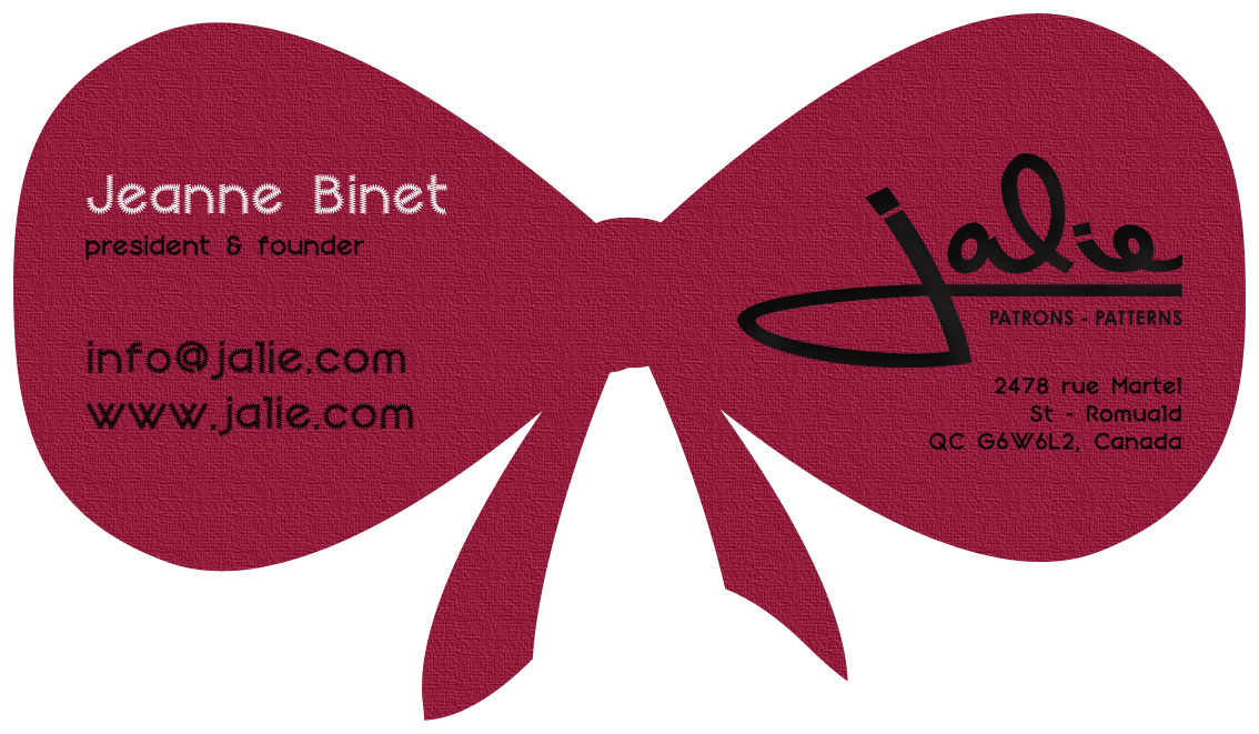 Business Card Design by Dorina Ene for Jalie | Design #2440634