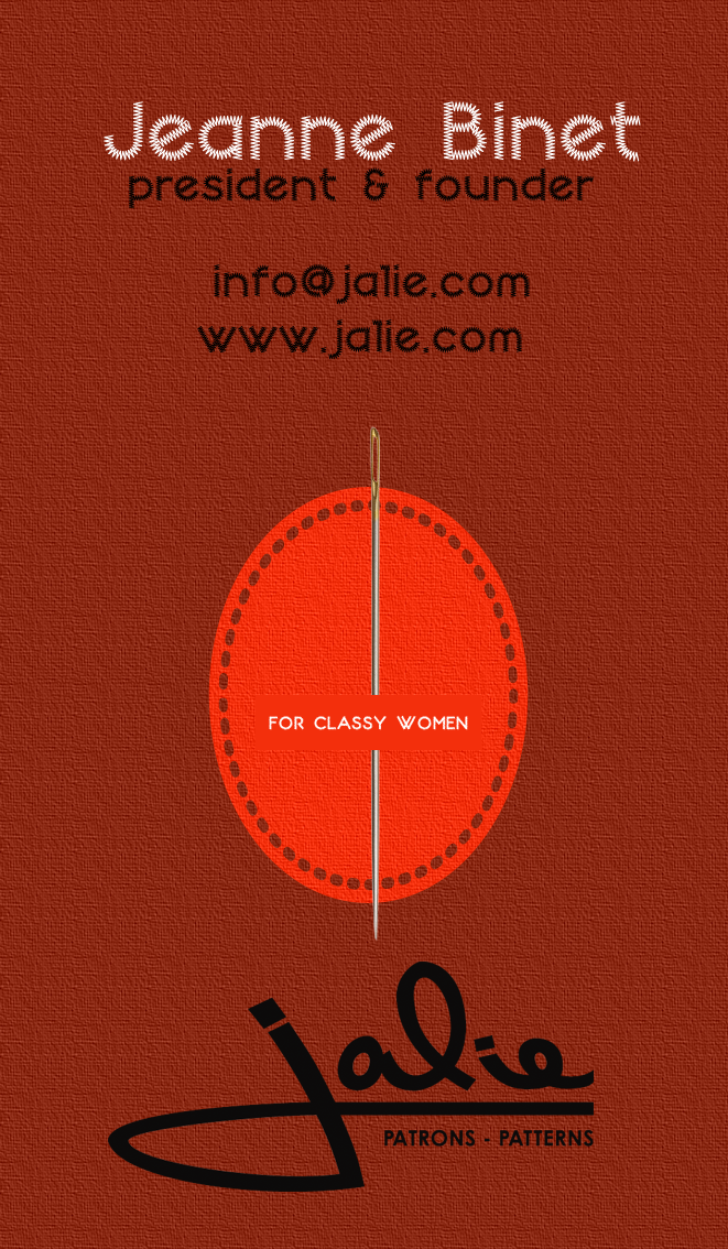 Business Card Design by Dorina Ene for Jalie | Design #2440742