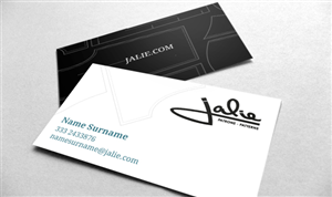 Business Card Design by Monica for Jalie | Design: #2397342