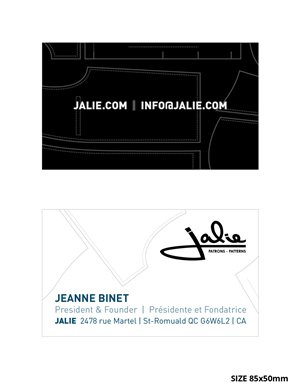 Business Card Design by Monica