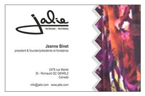 Visitenkarten-Design von  Illustration für Jalie | Design #2397306