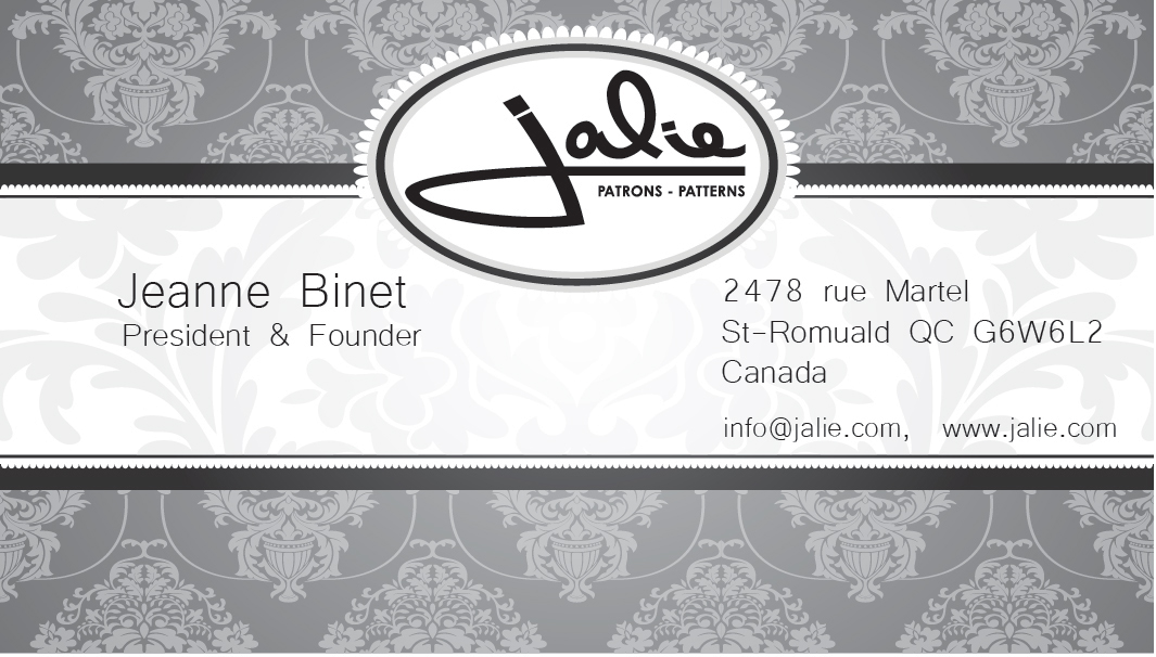 Business Card Design by Lozingle for Jalie | Design #2459991