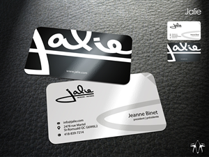 Business Card Design by sadzip for Jalie | Design: #2443580