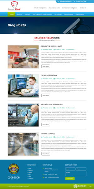 Web Design by pb for this project | Design: #12296894