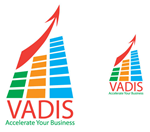 Logo Design by Amanda Moon Designs for Vadis Technology Group | Design #29669