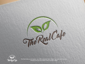 The Real Cafe | Logo Design by alexbali