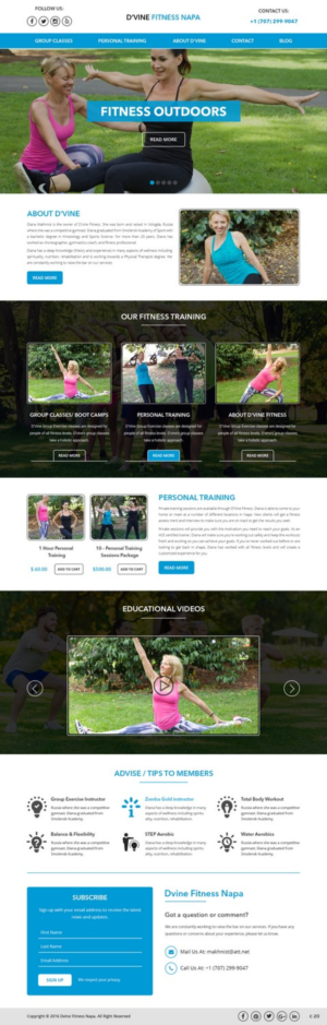 Web Design by pb for this project | Design: #12499439