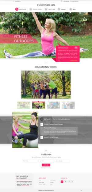 Web Design by pb for this project | Design: #12511494