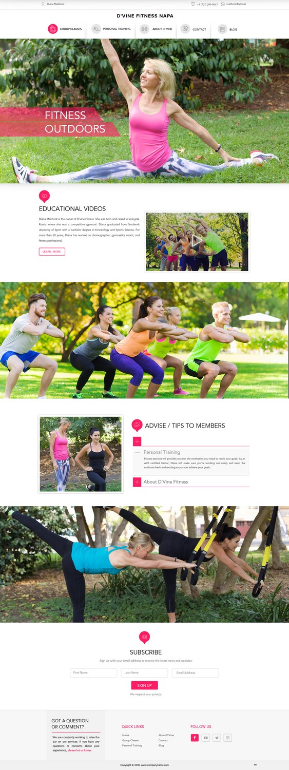 Web Design by pb for this project | Design #12546017