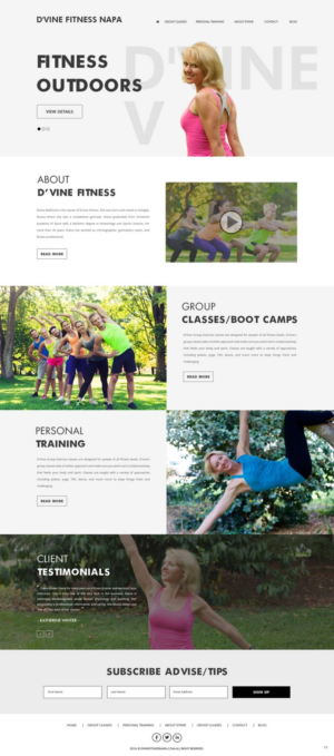 Web Design by pb for this project | Design: #12556448