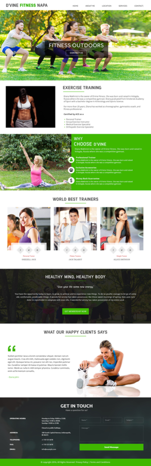 Web Design by Xclusive Designers for this project | Design: #12553280