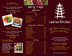 Menu Design by ariana. for this project | Design: #2401009