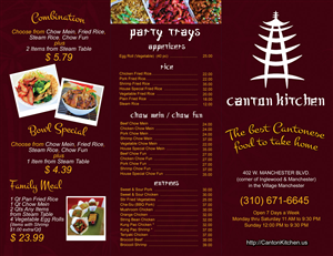 Menu Design by ariana.