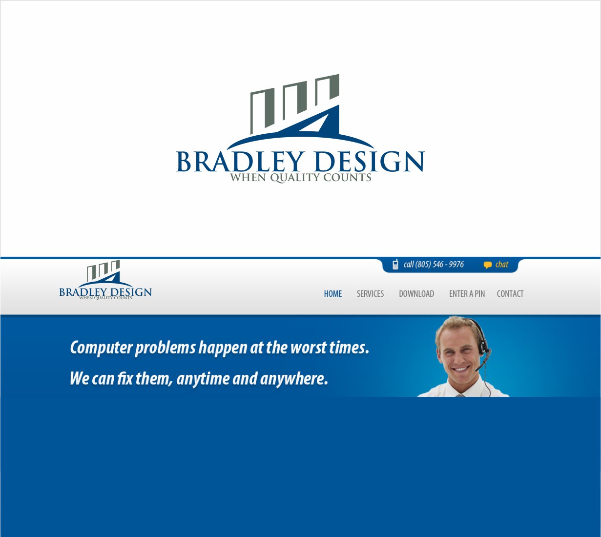Diseño de Logo por Paulsein para Bradley Design | Diseño #12215705