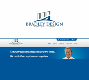 Logo Design by Paulsein for Bradley Design | Design: #12215705
