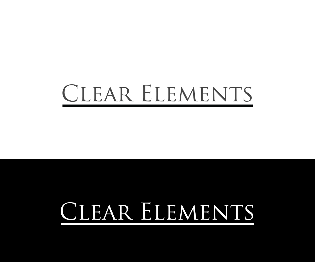 Logo Design by saeinpahore41504 for Clear Elements Ltd | Design #12182213