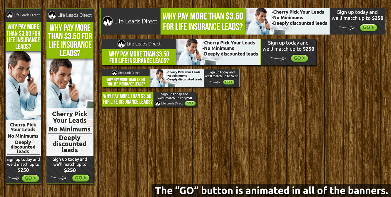 Banner Ad Design by Levardos for iLeads.com | Design #2419053