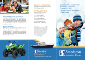 Design de Flyer par AdVoice Inc pour Stapleton Insurance Group | Design #16057385