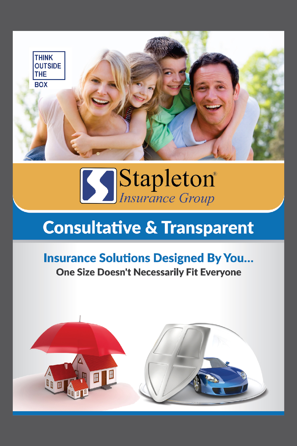 Flyer Design by Deziners Zone for Stapleton Insurance Group | Design #16073471