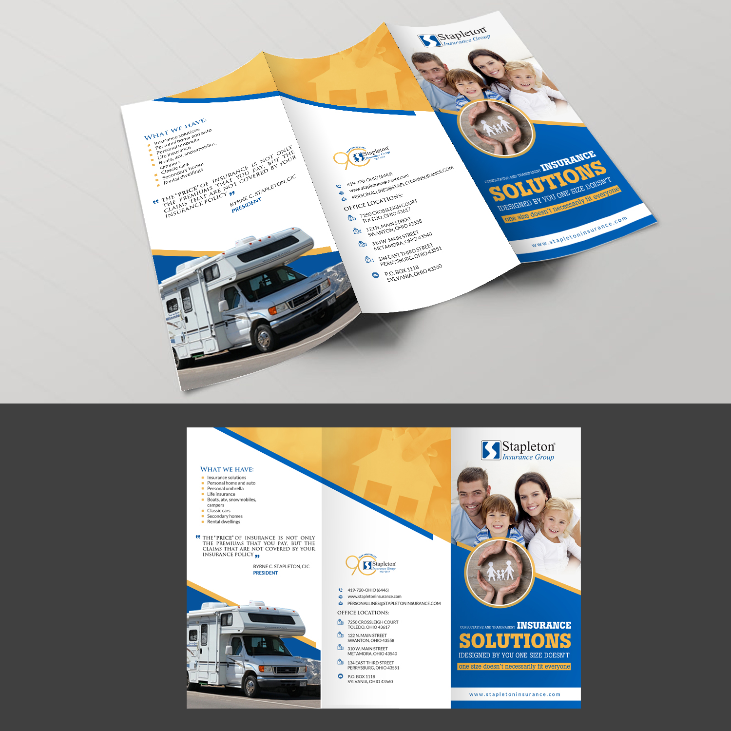 Flyer Design by creative.bugs for Stapleton Insurance Group | Design #16041473