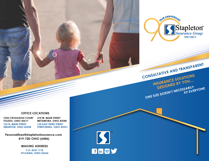 Flyer Design by Zeal Digi Works for Stapleton Insurance Group | Design #16098616