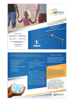 Flyer Design by Zeal Digi Works for Stapleton Insurance Group | Design: #16243326