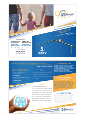 Flyer Design by Zeal Digi Works for Stapleton Insurance Group | Design: #16243368