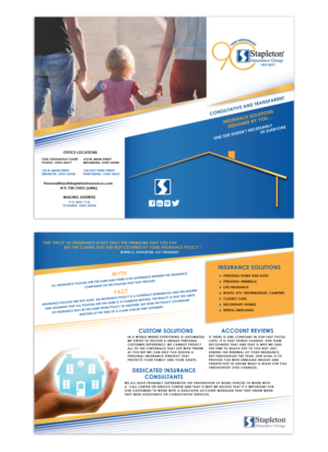 Flyer Design by Zeal Digi Works for Stapleton Insurance Group | Design: #16251093