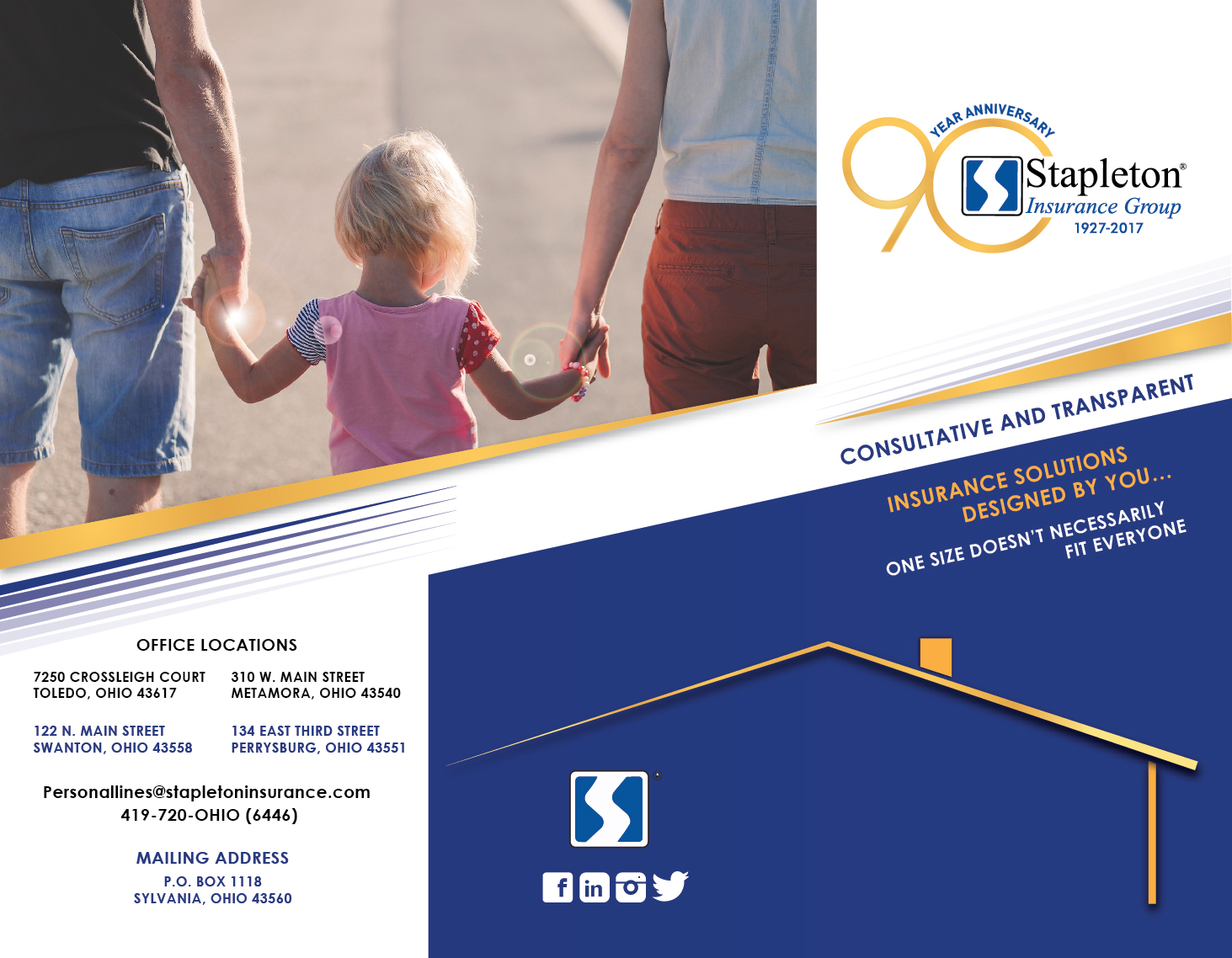 Flyer Design by Zeal Digi Works for Stapleton Insurance Group | Design #16555561