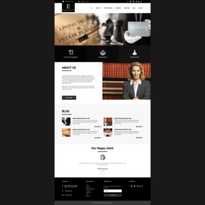 Web Design by e-graphics for The Ethridge Law Firm, PLLC | Design: #12229491