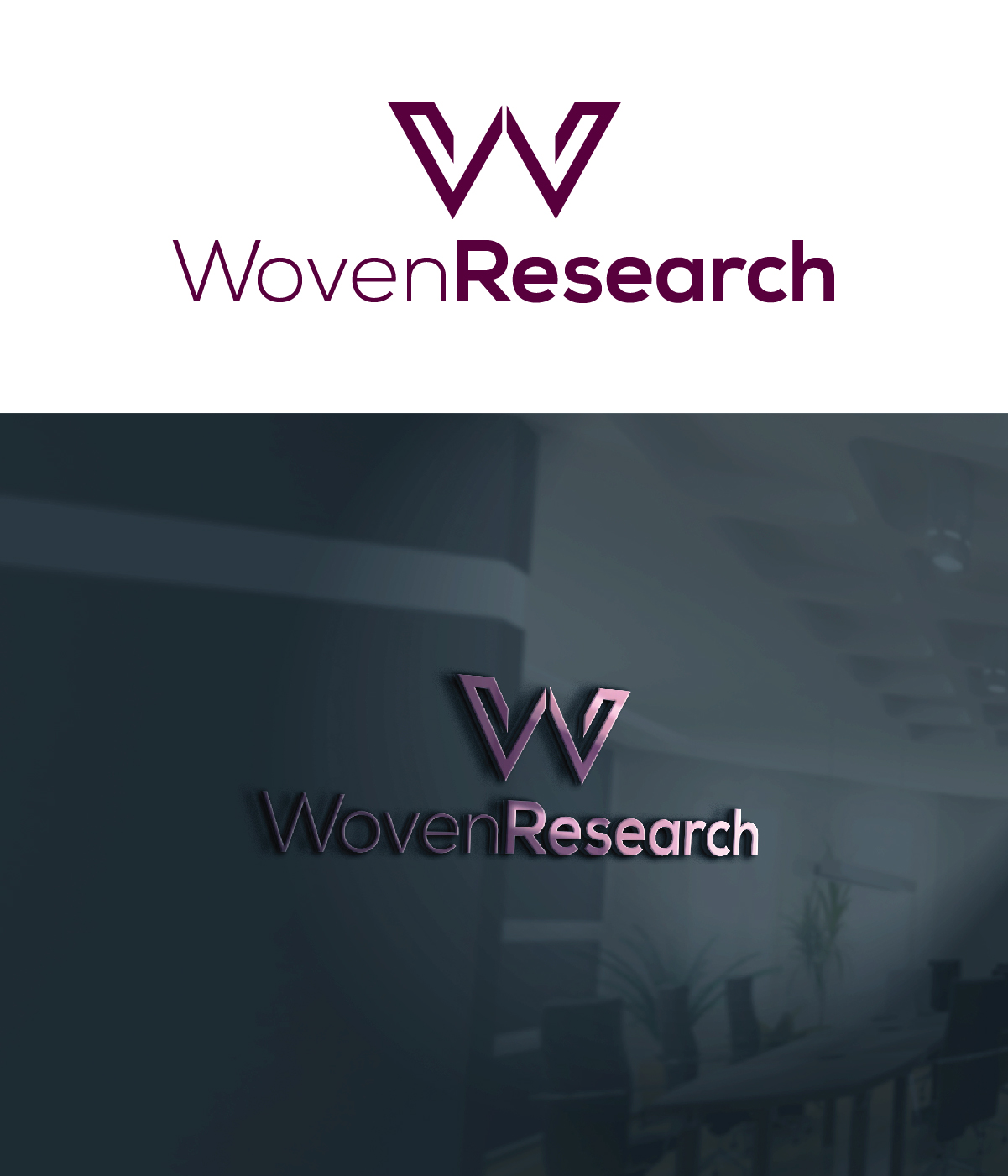 Logo-Design von 3Guys für Woven Research | Design #12168507