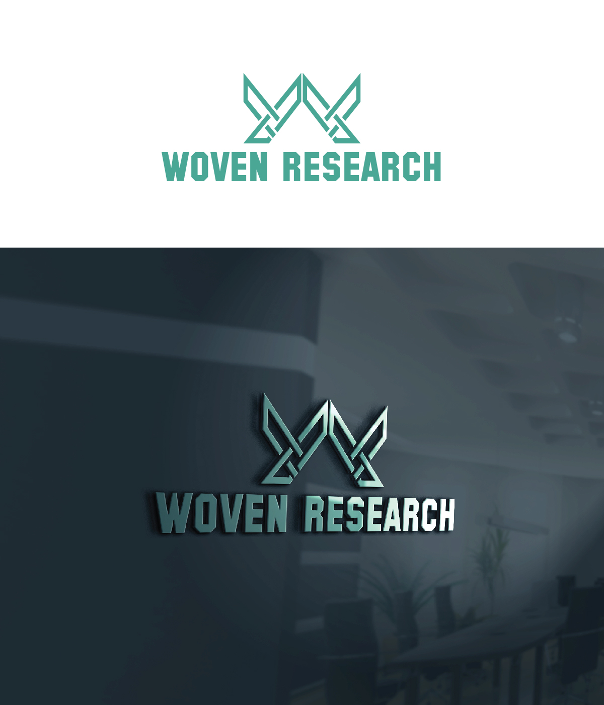 Logo Design by 3Guys for Woven Research | Design #12168508